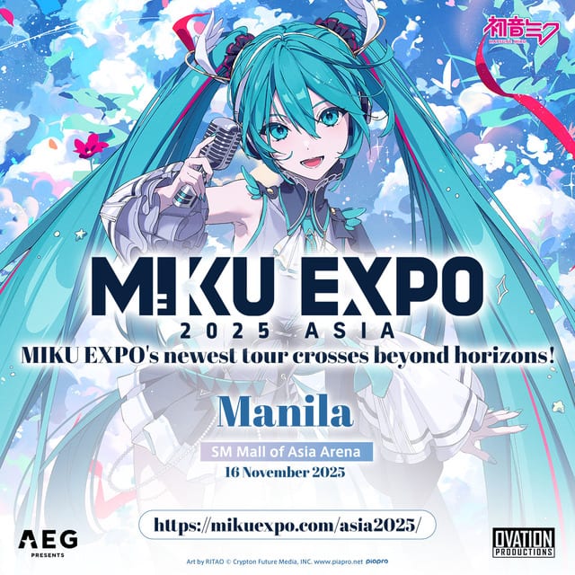 Hatsune Miku Expo Poster